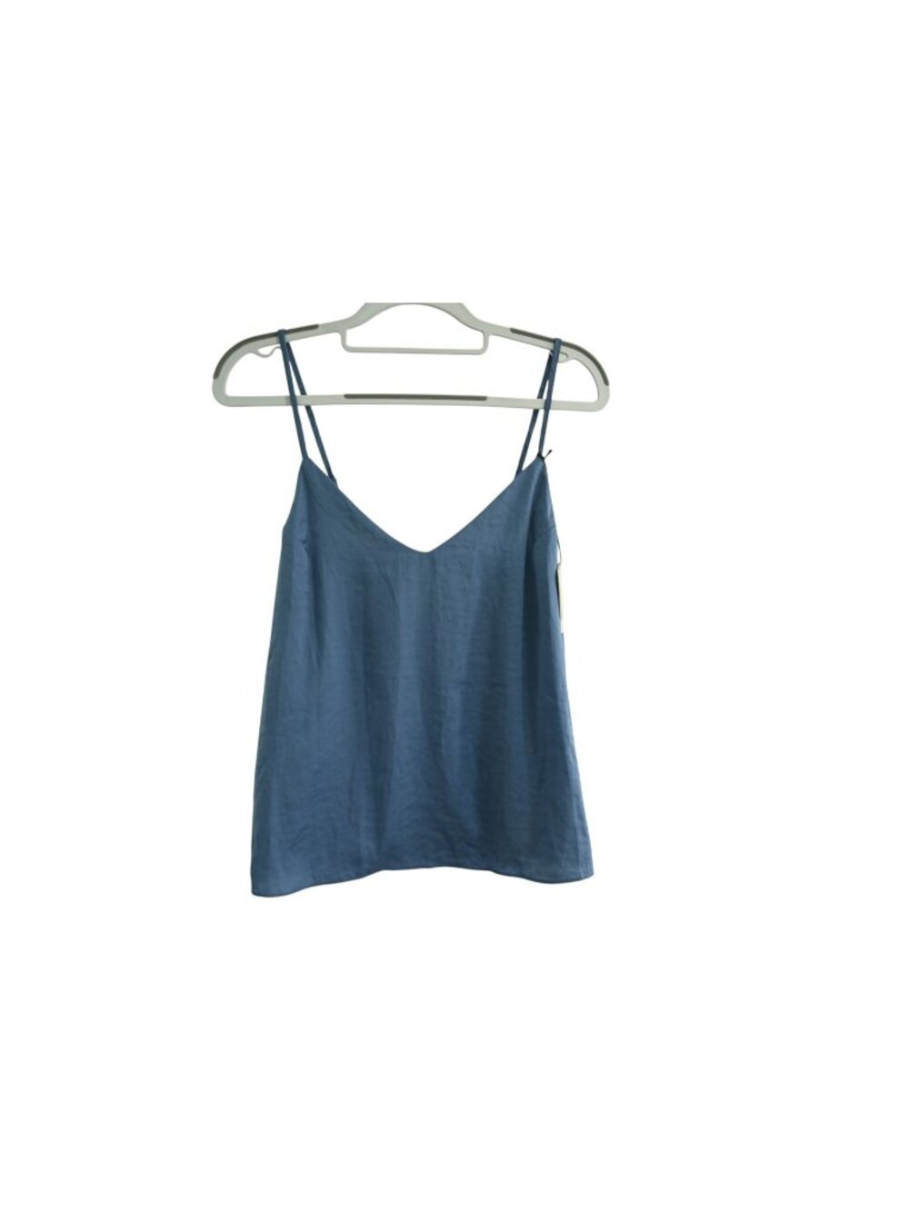 NWT Midnight Bakery Camisole Sz M Denim Blue V-Neck Adjustable Strap Top Basic